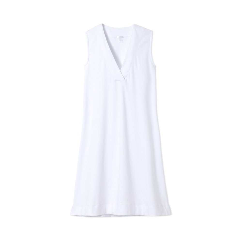 Lake Pima Summer Nightgown in White